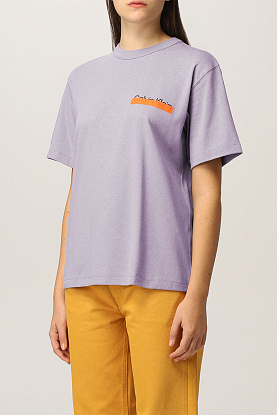 Светло-фиолетовая футболка Orange 2.0