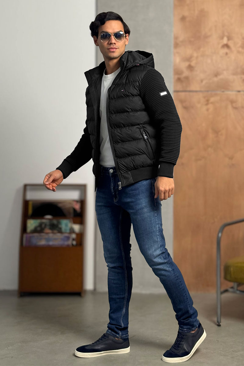 Tommy Hilfiger Куртка с вязаными рукавами 