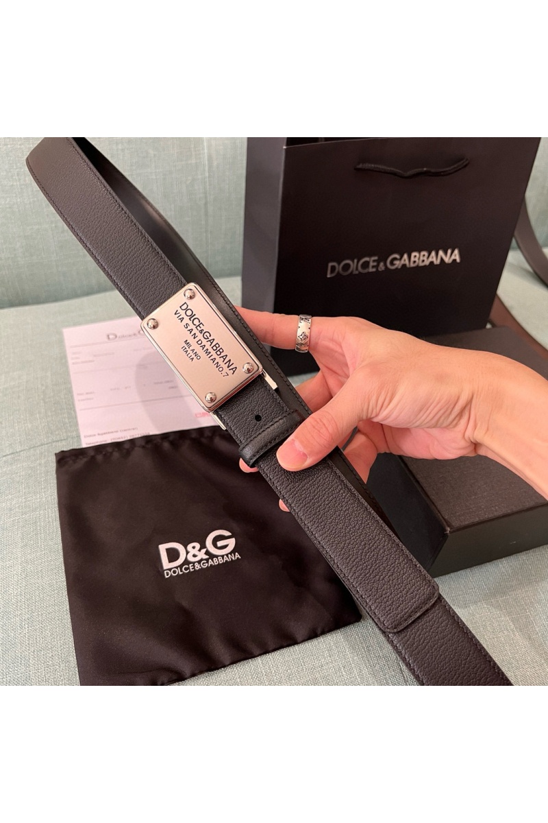 Dоlсе & Gаbbаnа Кожаный ремень Premium (длина 110 см, ширина 3.5 см)