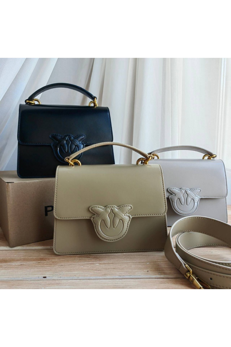  Кожаная сумка Love Bag 20x15 см