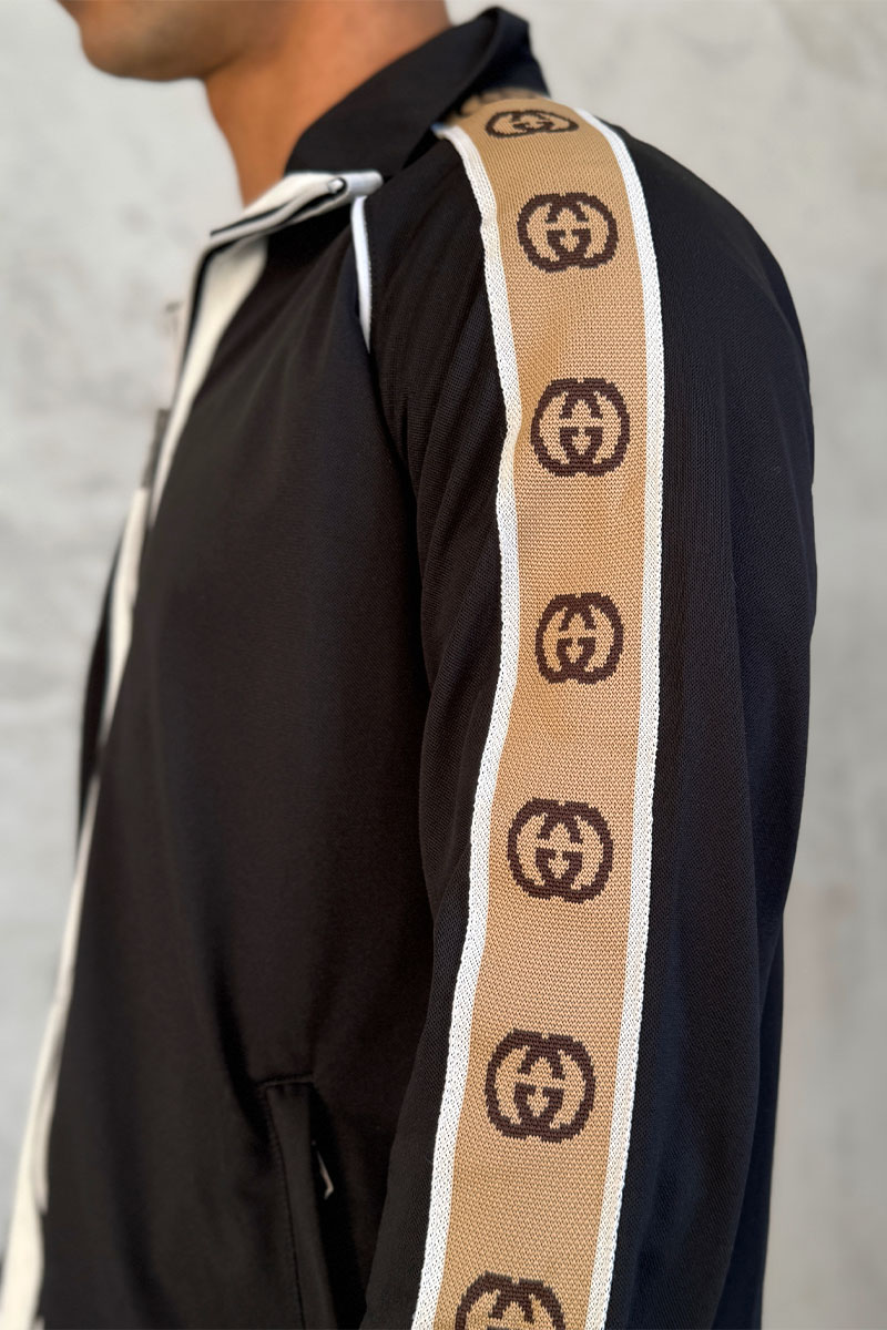 Gucci Мужской костюм Technical taped logo - Black