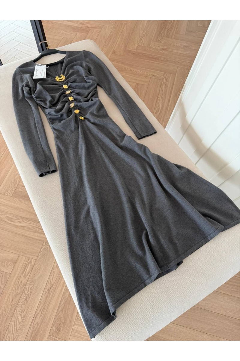 Schiaparelli Женское трикотажное платье Premium - Grey