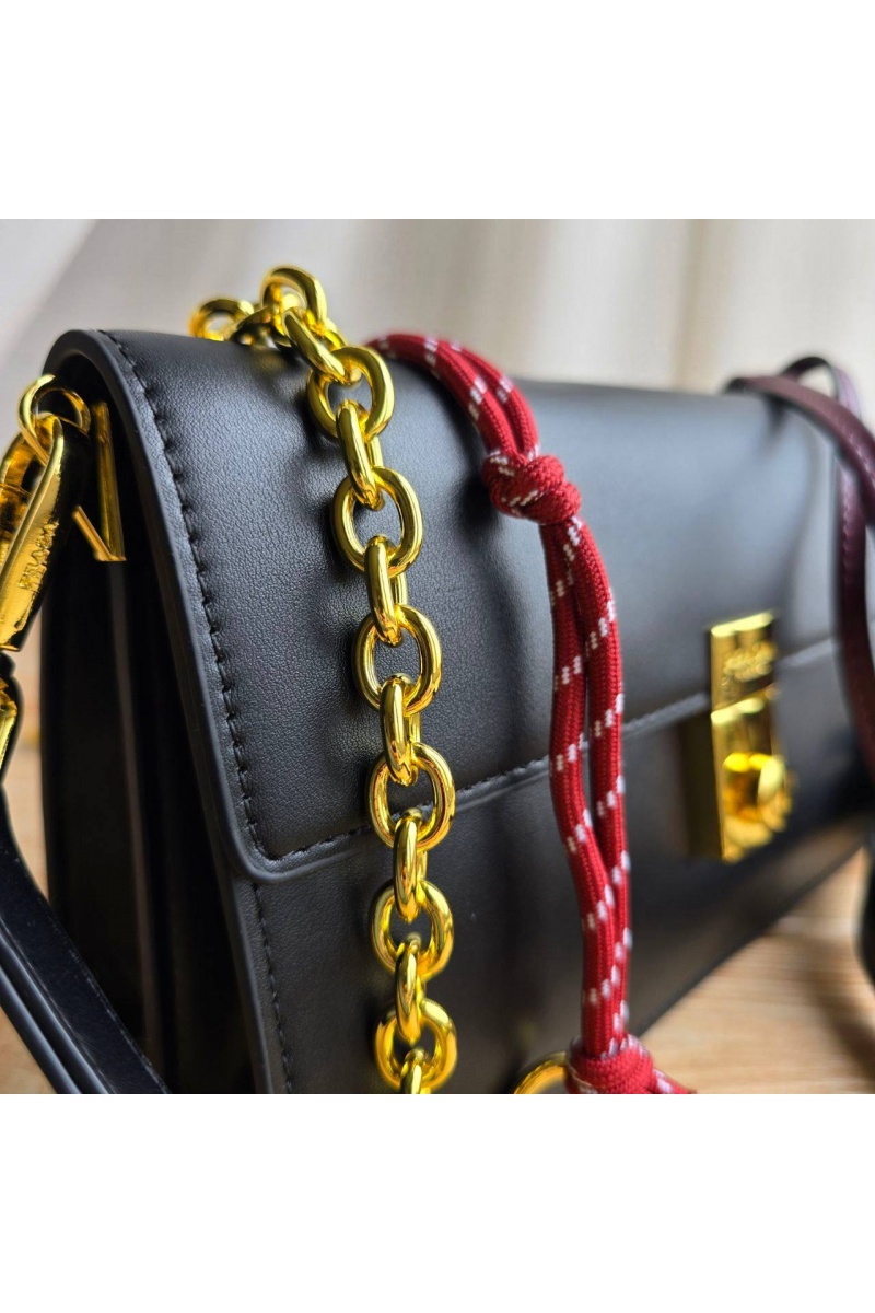 Prada Кожаная сумка Small Soft Sound 23x14 см