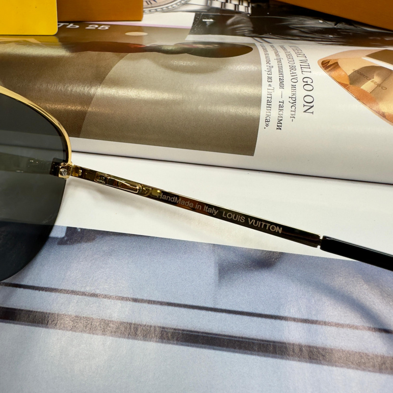 Lоuis Vuittоn Брендовые солнцезащитные очки-авиаторы