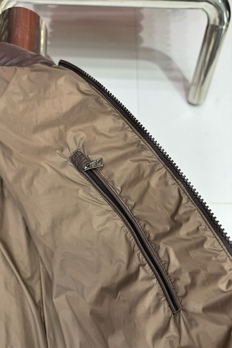 Moncler Куртка logo-applique - Brown