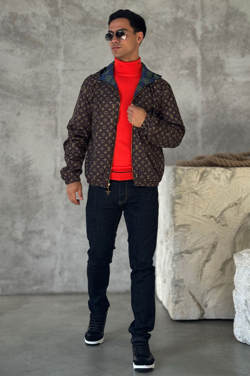 Lоuis Vuittоn Двусторонняя куртка Marque Deposee Premium