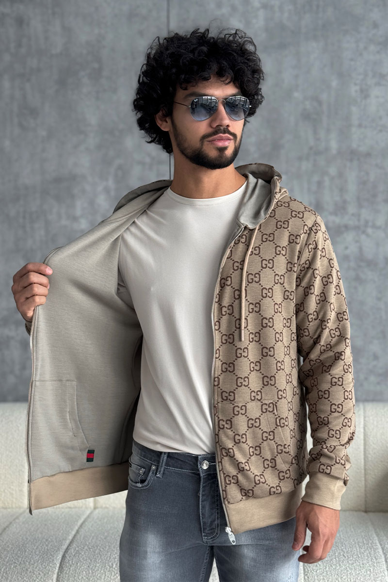 Gucci Двусторонняя кофта GG monogram - Beige