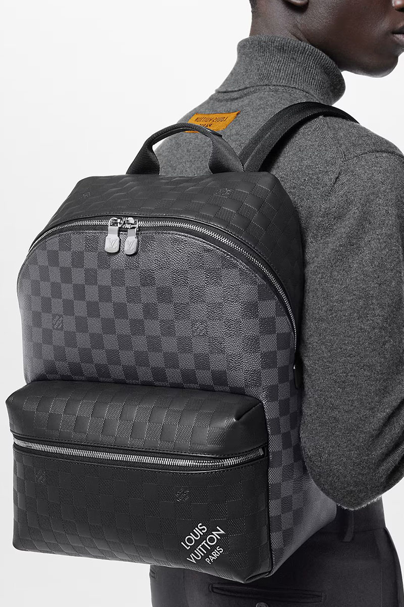 Lоuis Vuittоn Кожаный рюкзак Discovery PM 38x28 см