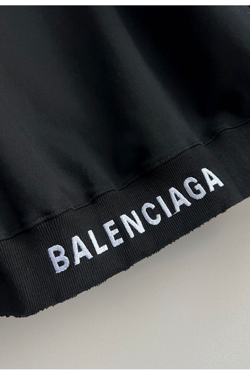 Balenciaga Женское худи чёрного цвета