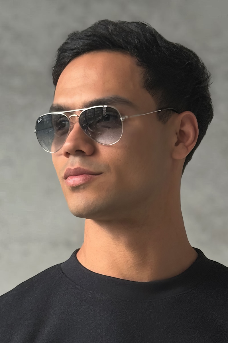 Ray Ban Солнцезащитные очки Aviator Large Metal