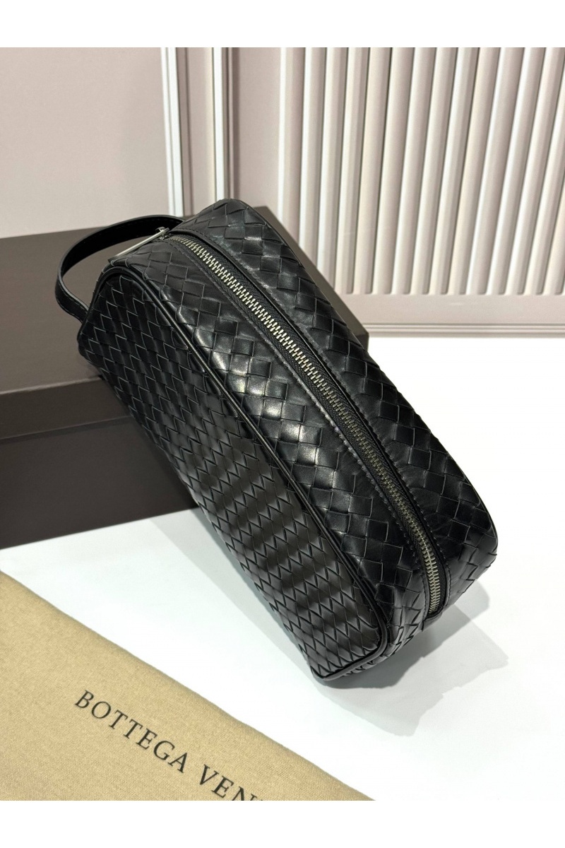 Bottega Veneta Кожаный несессер Intreccio premium 25x14x8 см