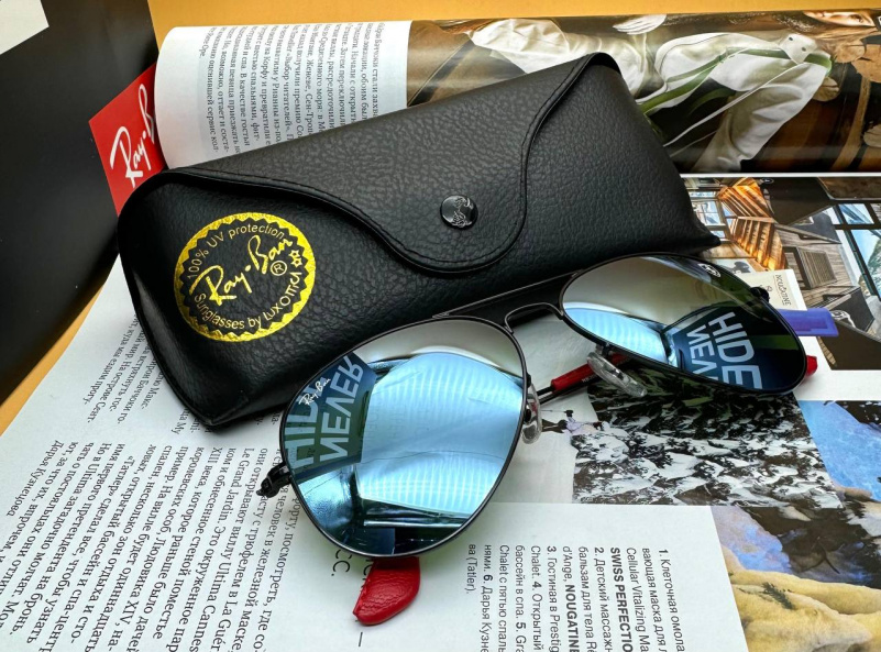Ray Ban Солнцезащитные очки Aviator Large Metal