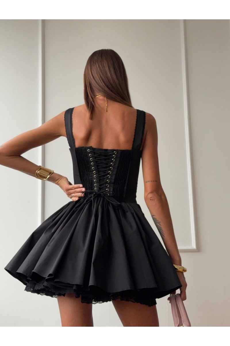 MIU MIU Чёрное женское платье 