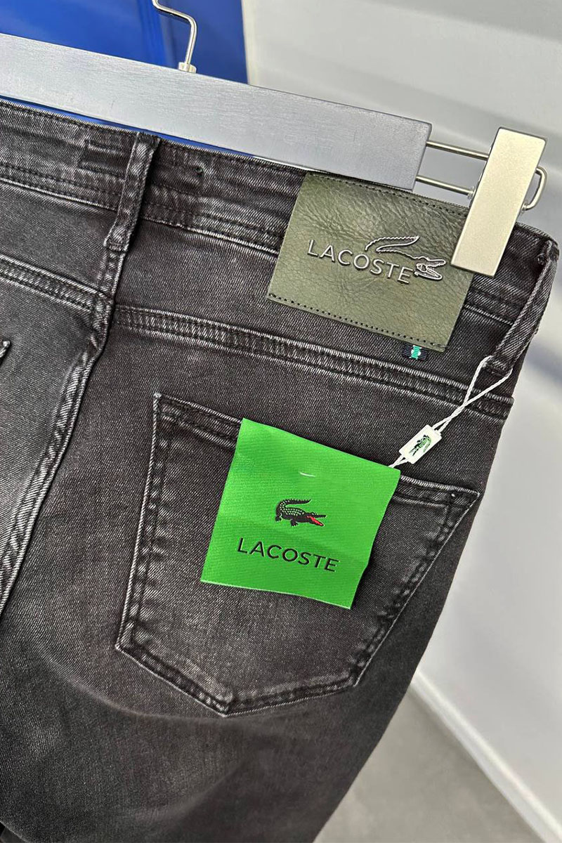 Lacoste Мужские чёрные джинсы 