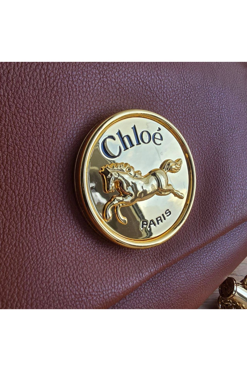 Chloe Кожаная сумка 28x17 см