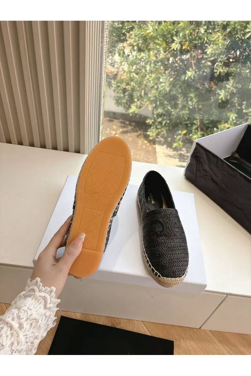 Celine Женские эспадрильи Premium - Black