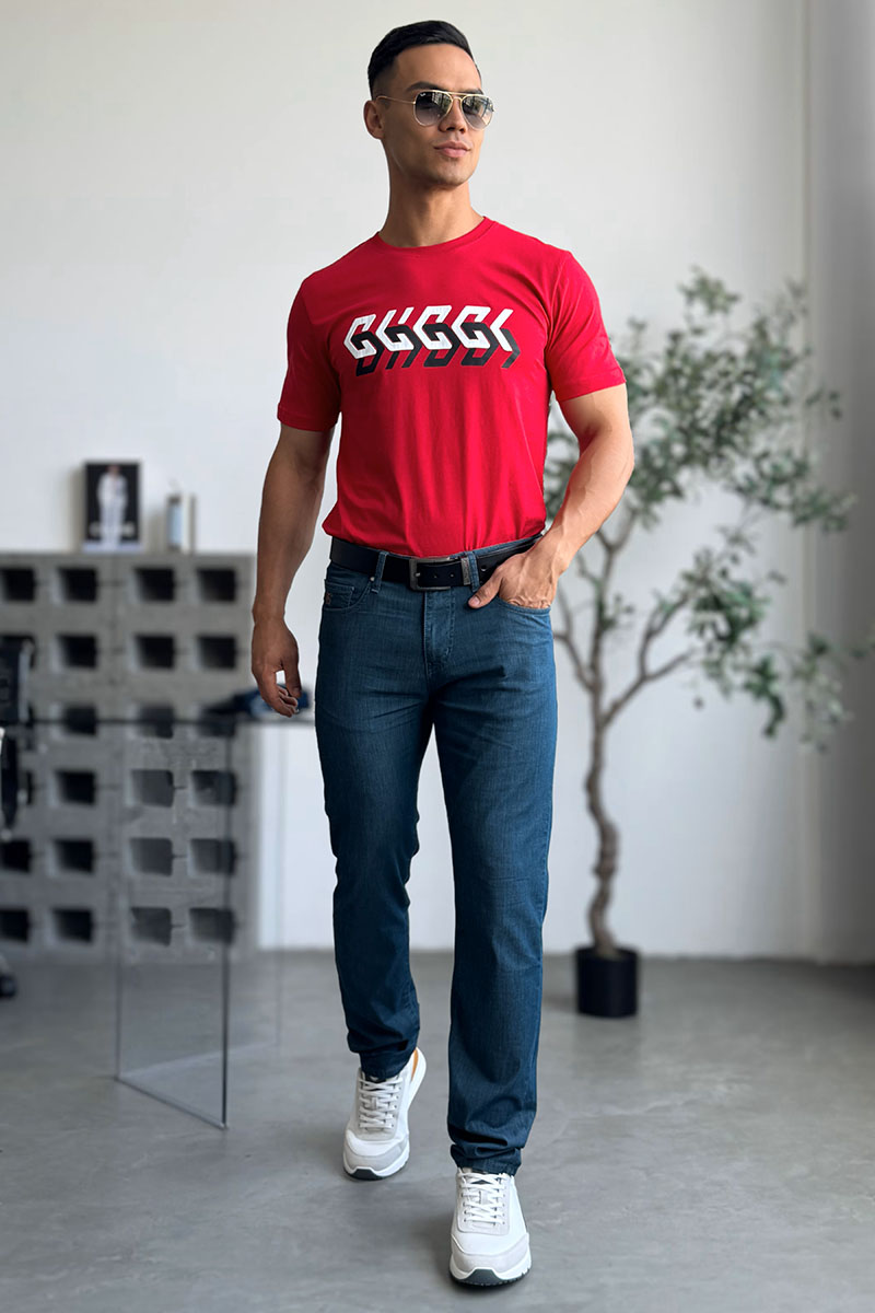 Canali Мужские джинсы regular fit - Navy