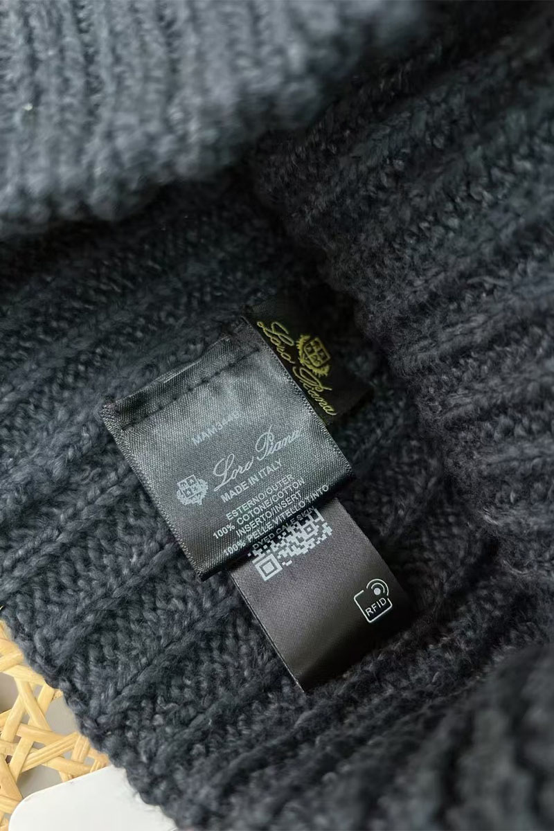 Loro Piana Мужская шапка Niseko Premium - Grey