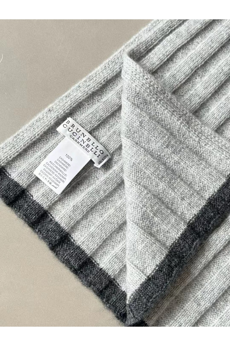 Designer Кашемировый шарф Premium - Grey 