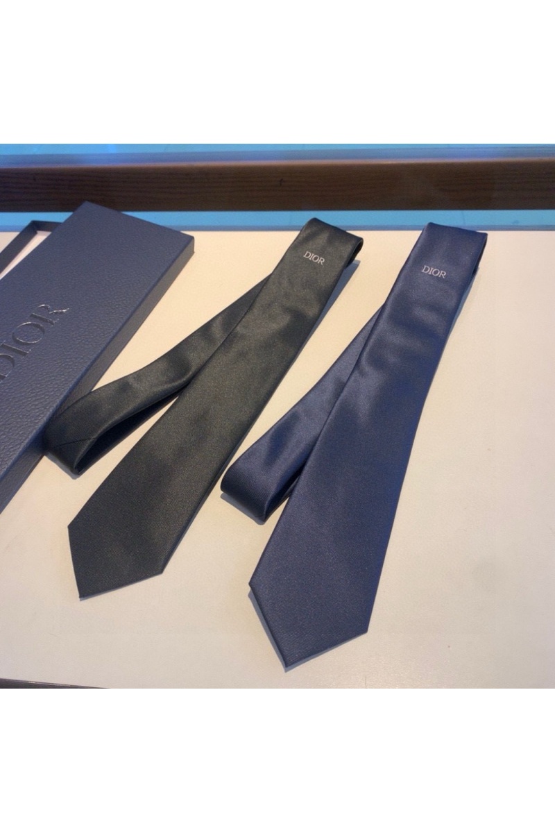 Dior Галстук logo-embroidered premium - Navy