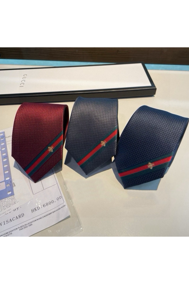Gucci Галстук premium 146x7 см - Navy