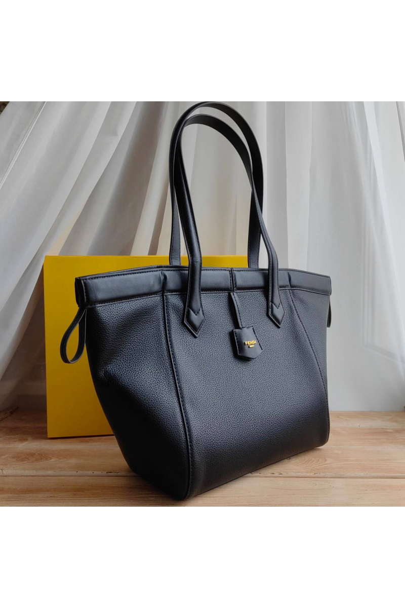 Fendi Кожаная сумка Origami Large 40x27 см