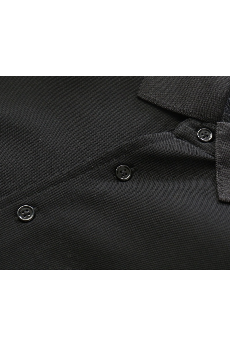 Loro Piana Мужское чёрное поло premium