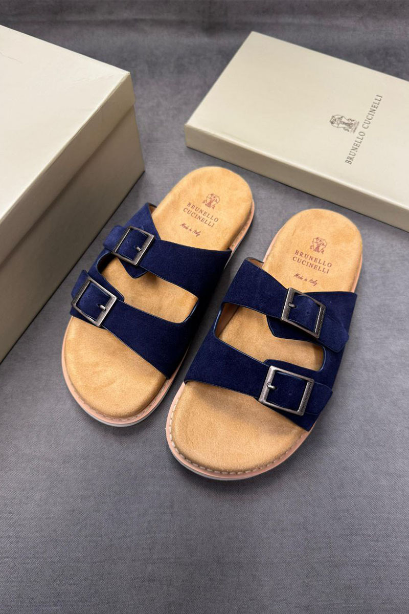 Designer Замшевые шлёпанцы Urban - Navy