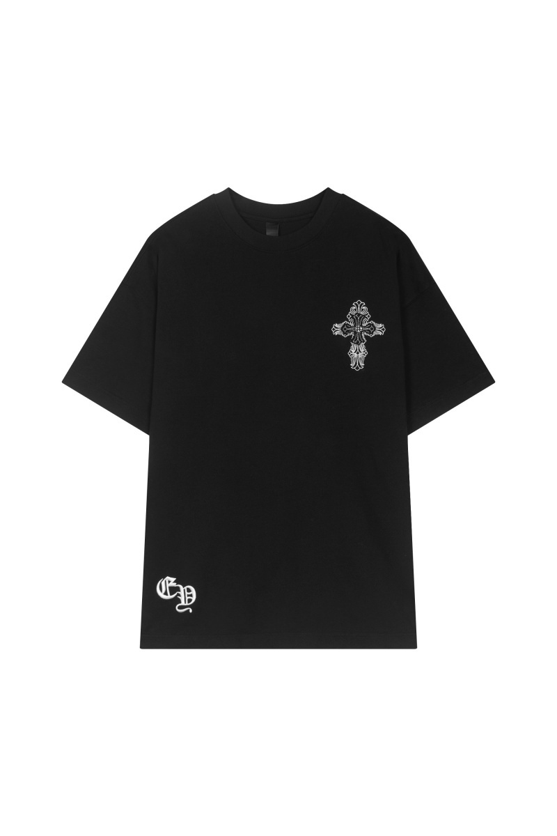 Designer Clothing Чёрная оверсайз футболка Gothic logo