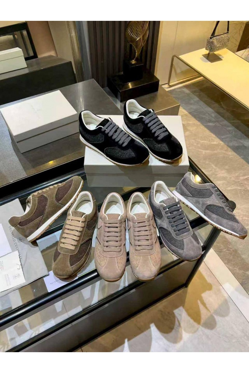 Designer Женские замшевые кроссовки premium