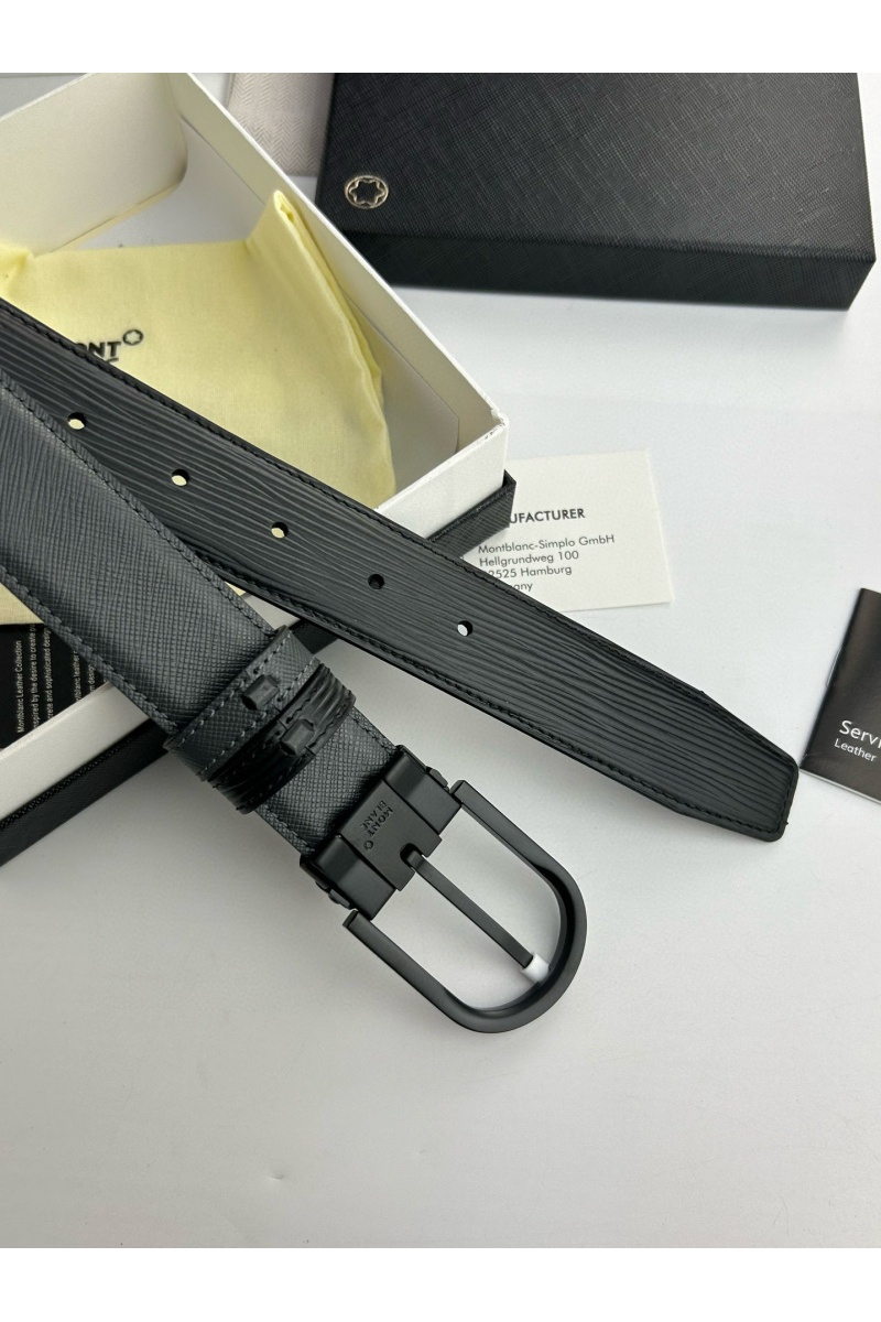 Montblanc Двусторонний кожаный ремень Premium (ширина 3.5 см)