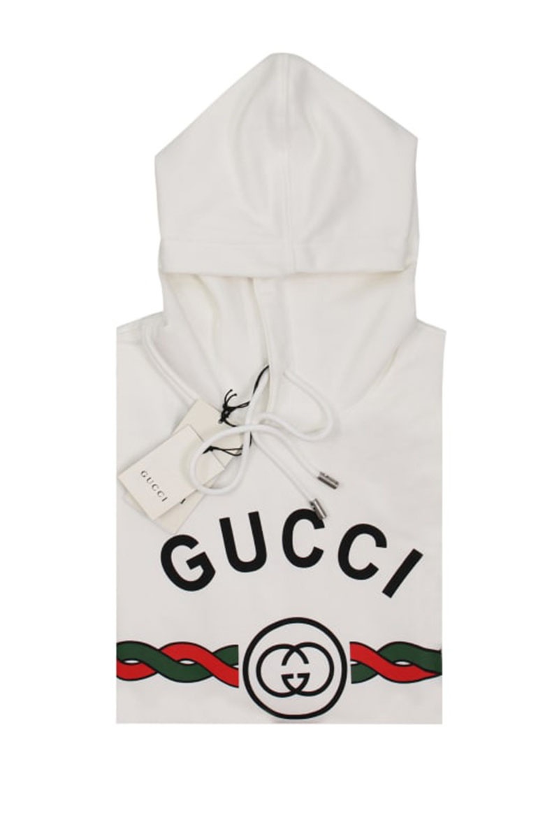 Gucci Мужское белое худи Firenze 1921 