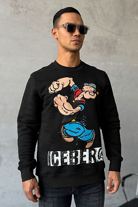 Свитшот чёрного цвета Popeye 