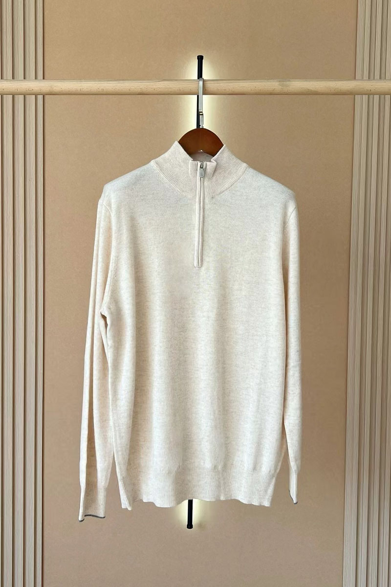 Designer Кашемировый свитер Premium - Dark Beige