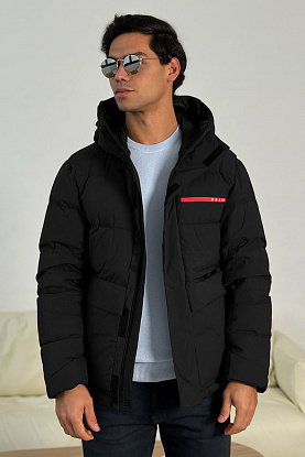 Мужской пуховик Linea Rossa - Black 