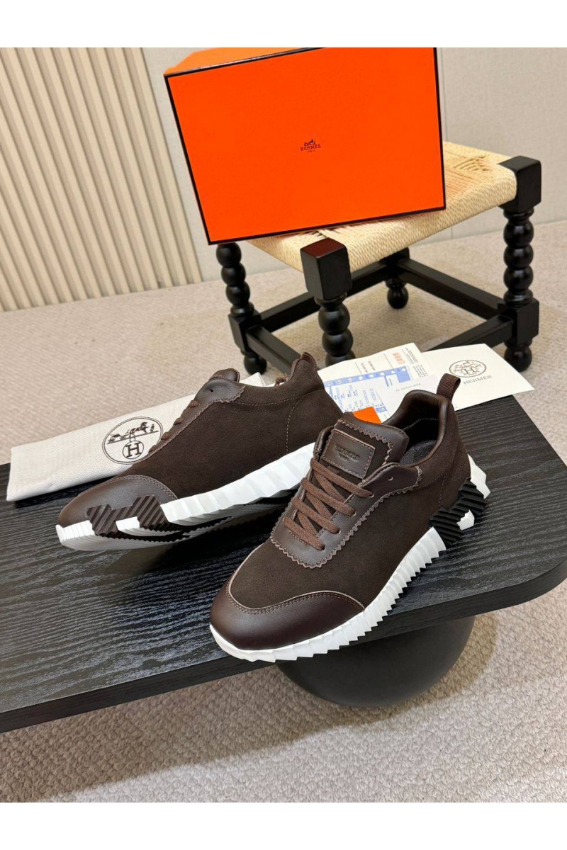 Hermes Мужские кроссовки Bouncing - Brown