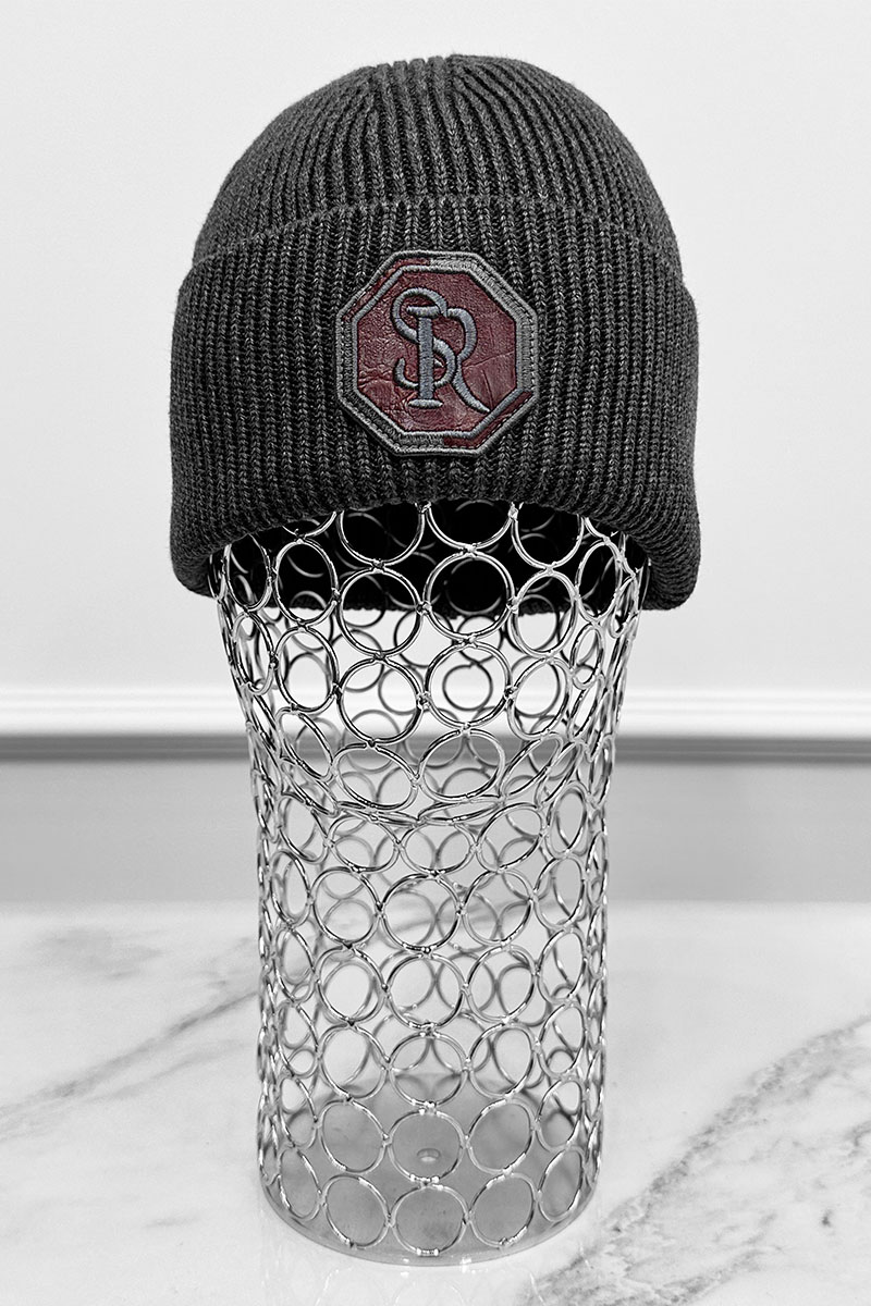 Stеfаnо Riссi Шапка logo-embroidered - Dark Grey