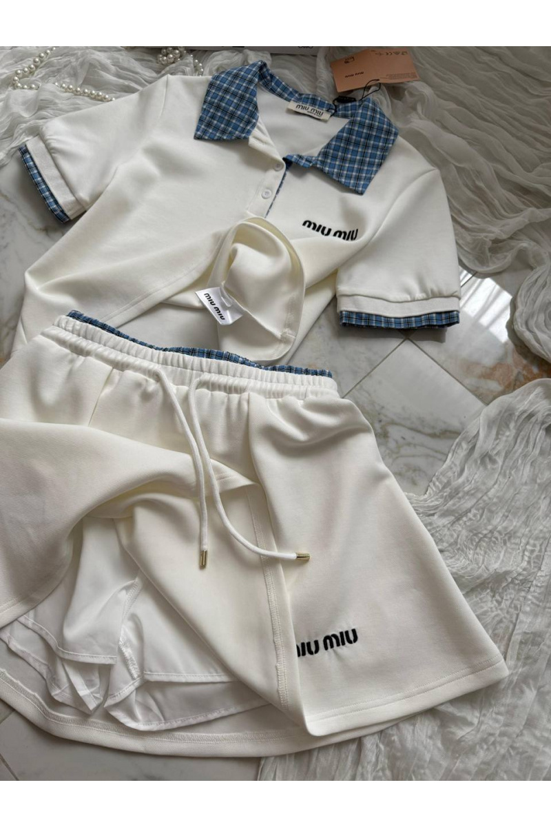 MIU MIU Женский костюм Premium - White