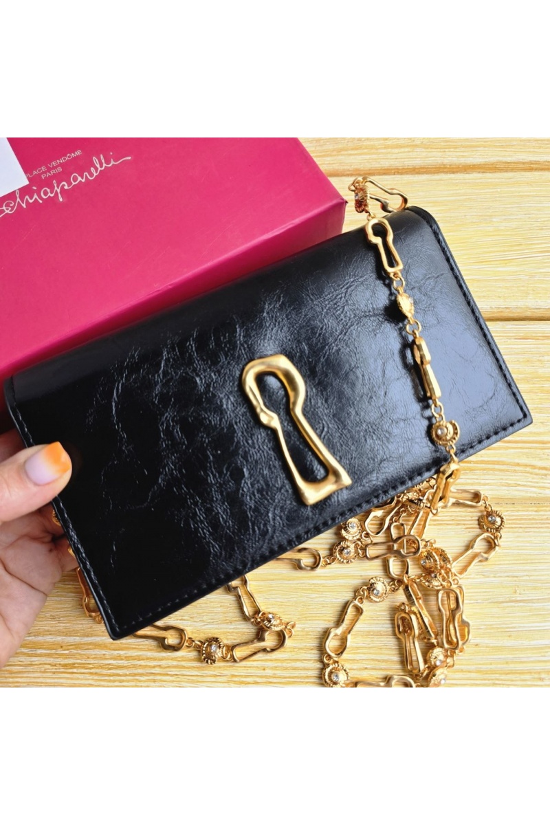 Schiaparelli Кожаная сумка 19x11 см