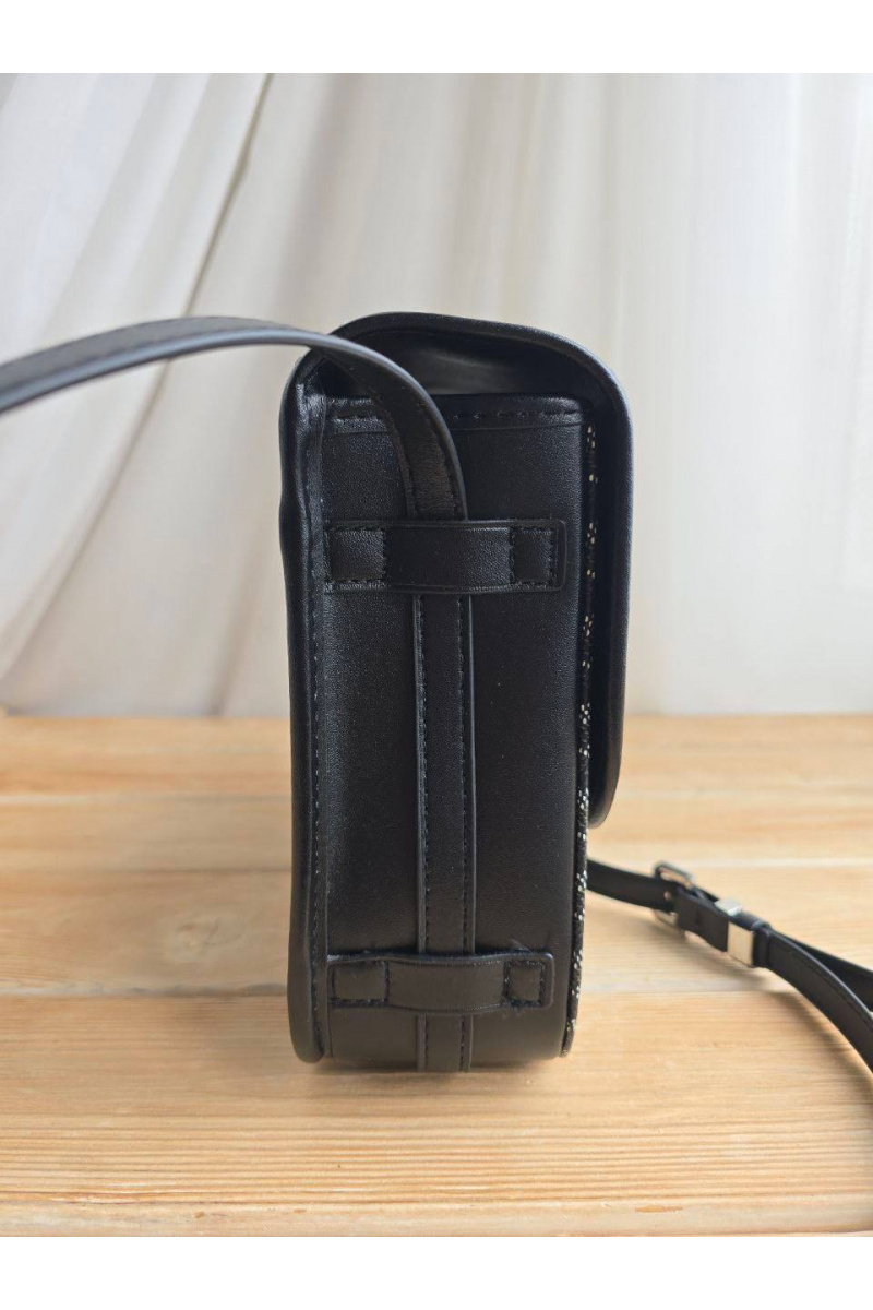 Designer Clothing Кожаная сумка Goyard Belvedere MM 27x21 см