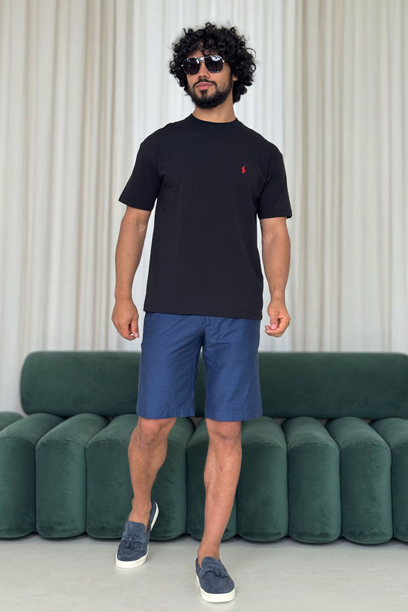 Polo Ralph Lauren Мужская чёрная футболка 
