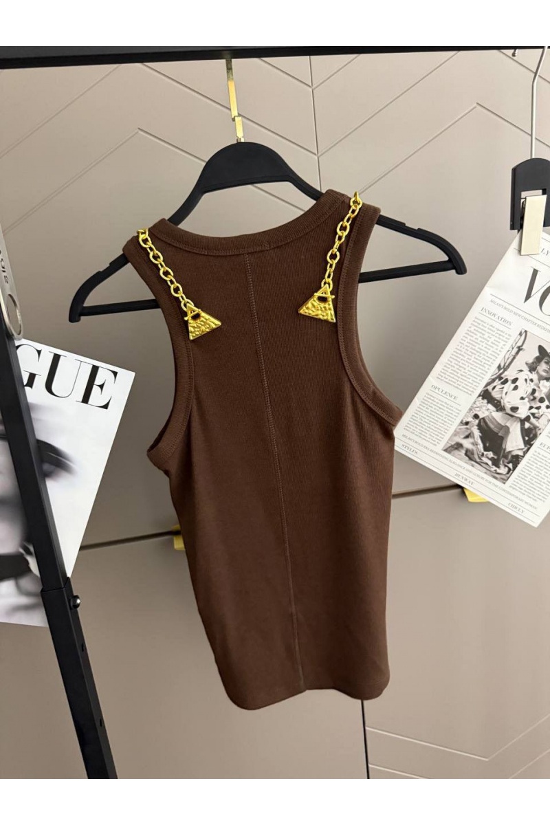 Schiaparelli Женская майка premium - Brown