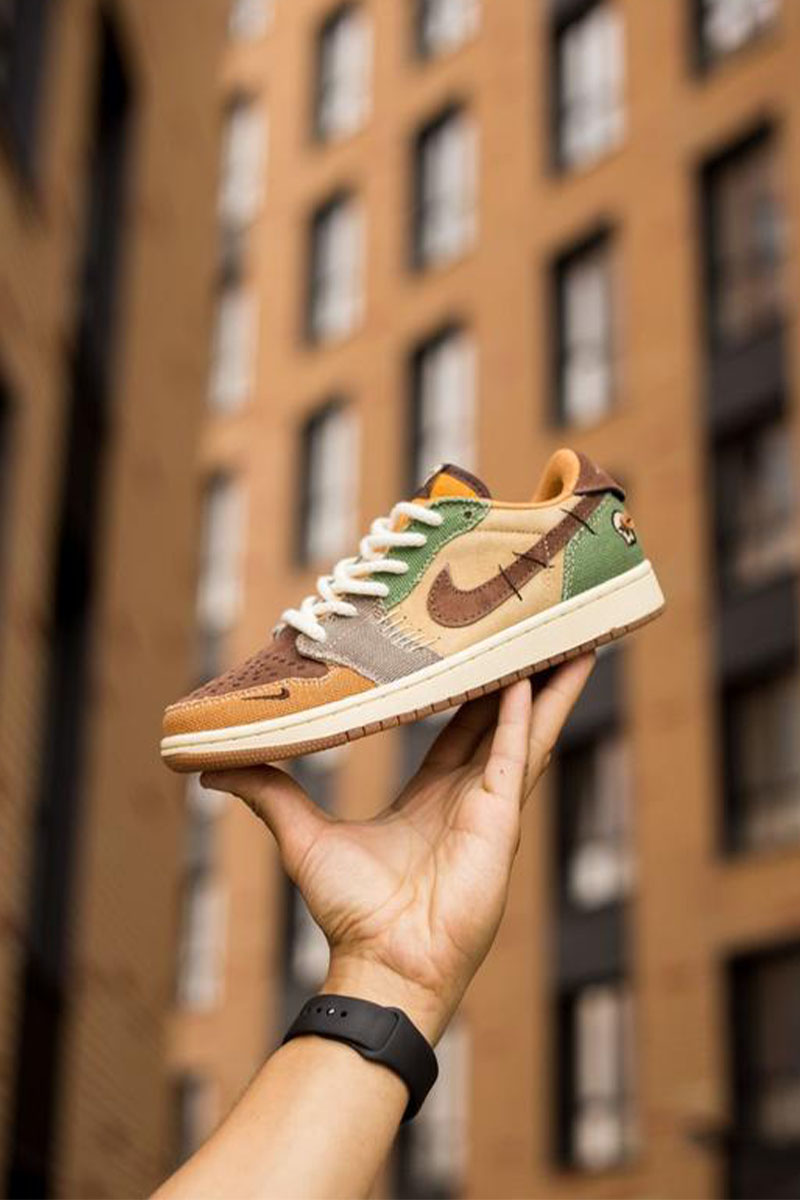 Nike Кроссовки Zion Williamson x AJ1 Low OG "Voodoo"