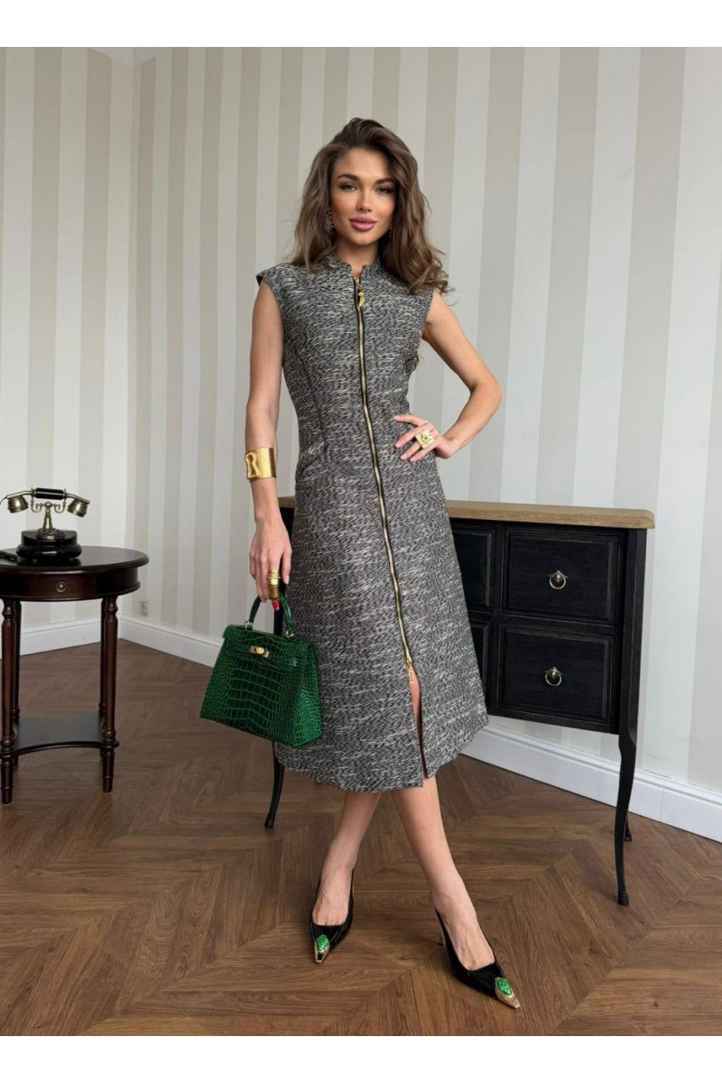 Schiaparelli Женское платье на молнии premium - Grey