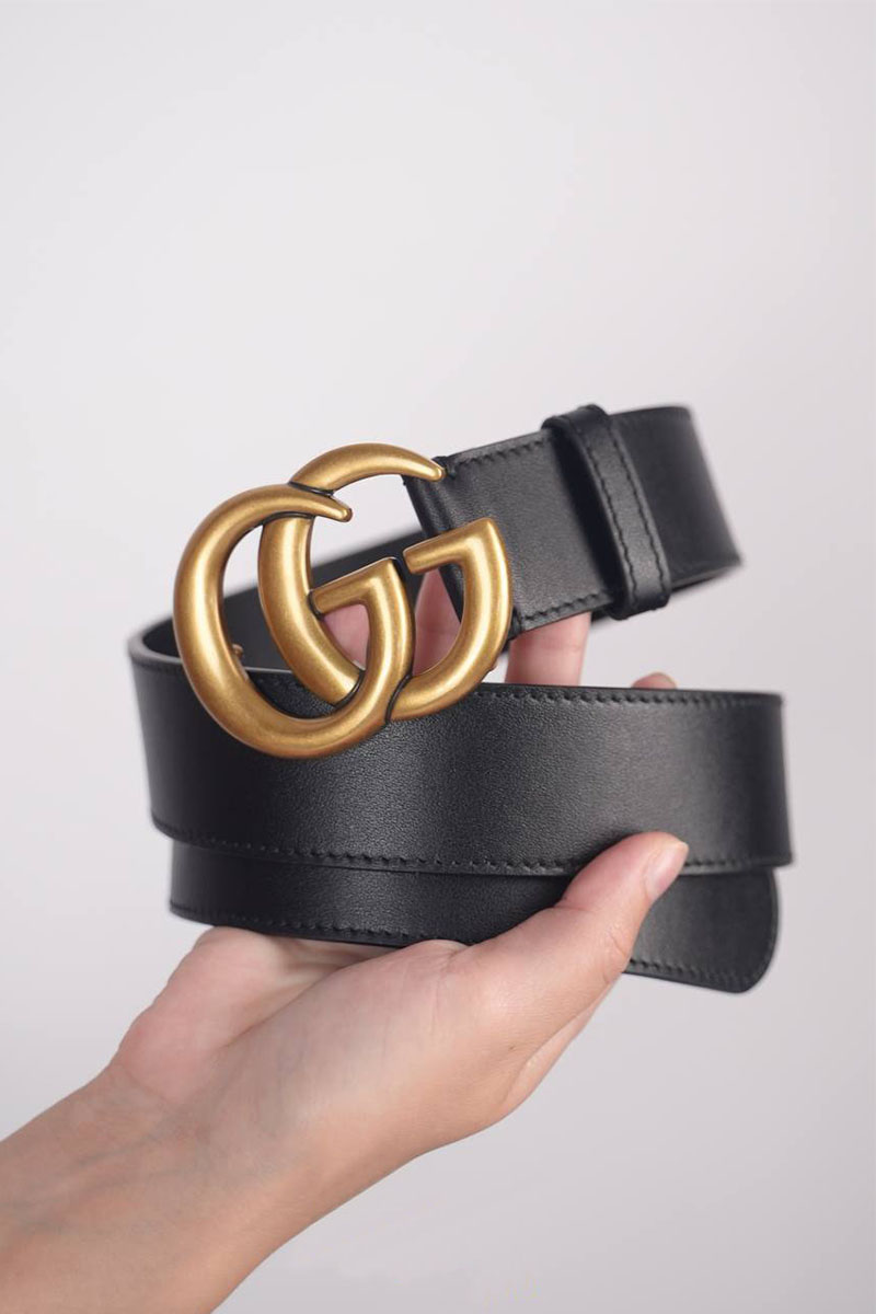 Gucci Кожаный ремень - ширина 2 / 3 см, длина 80 / 85 см