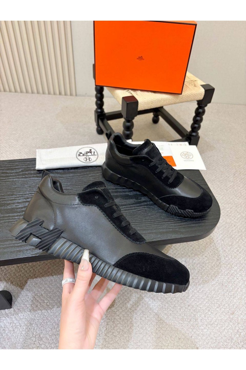 Hermes Мужские кроссовки Bouncing - Black