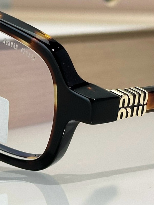 MIU MIU Женские очки с леопардовой оправой