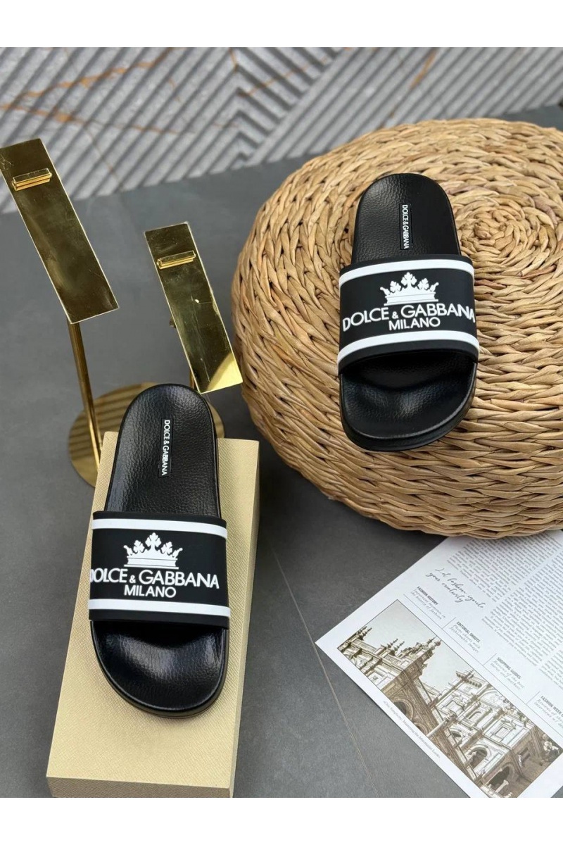 Dоlсе & Gаbbаnа Мужские шлёпанцы crown logo