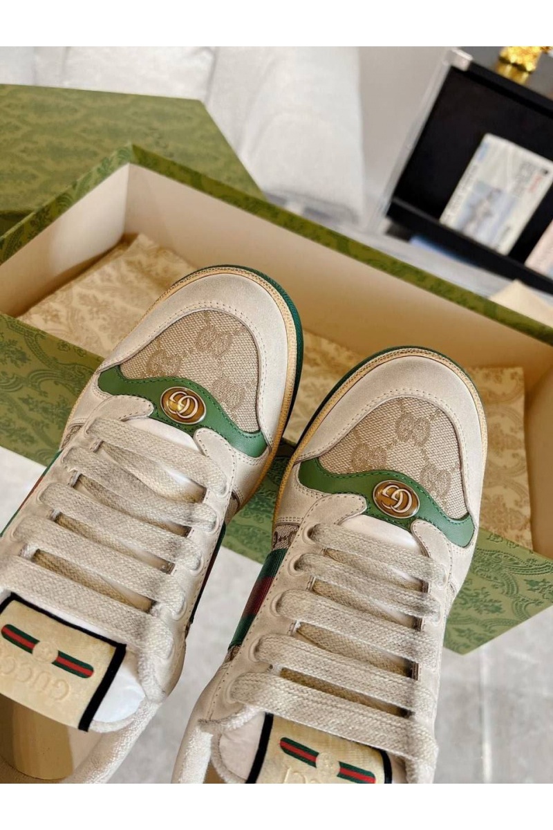 Gucci Женские кроссовки GG Screener premium