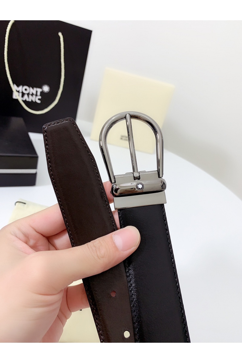 Montblanc Двусторонний кожаный ремень Premium (ширина 3.5 см)